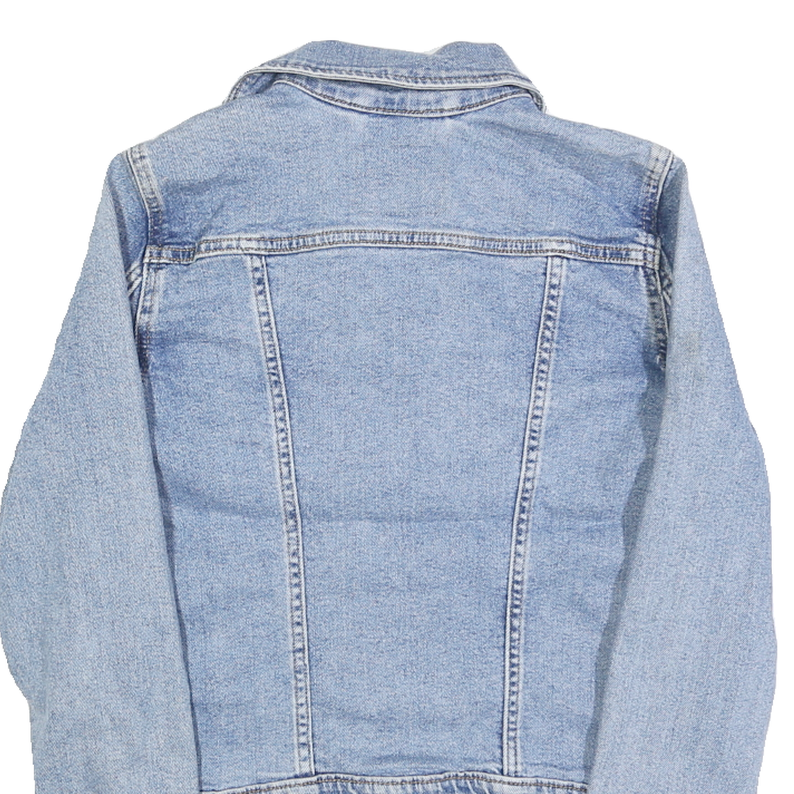 LEVI'S Womens Blue Denim Jacket S Cotton Button Closure Classic Fit Lightweight