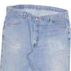 WRANGLER Mens Denim Shorts Light Blue XL W36 Classic Cotton Blend Casual
