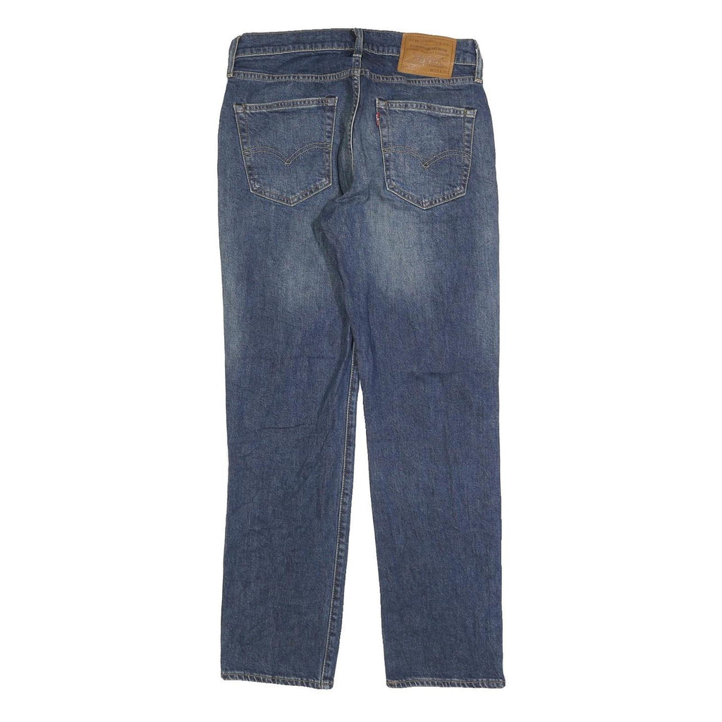 LEVI'S 514 Classic Mens Jeans Blue Classic Straight Denim Medium W29 L30 Stylish