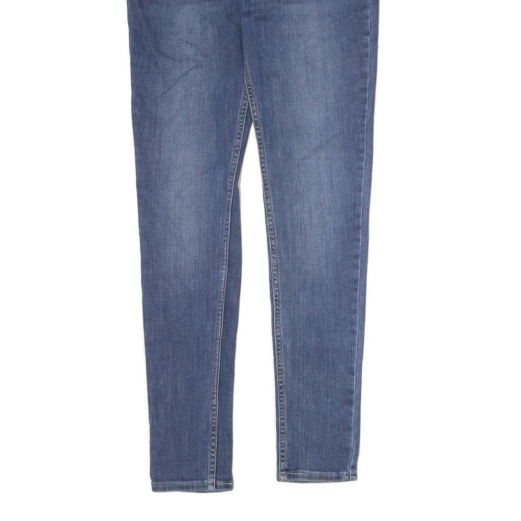 LEVI'S 535 Womens Jeans Blue Slim Skinny Denim Medium W28 L30 Stretch Zip