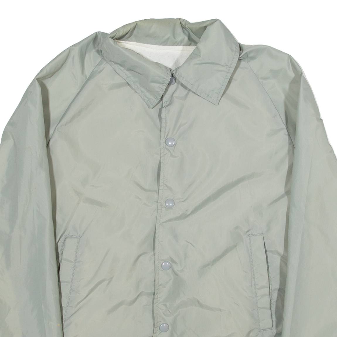 CHAMPION Mens Jacket Grey Nylon S
