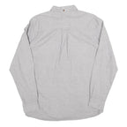 CARHARTT Mens Grey Button-Down Cotton Blend Shirt L Casual Workwear Durable