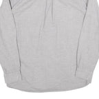 CARHARTT Mens Grey Button-Down Cotton Blend Shirt L Casual Workwear Durable