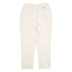 MDC Mesh Lined Mens Track Pants Cream Tapered M W28 L28
