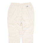 MDC Mesh Lined Mens Track Pants Cream Tapered M W28 L28