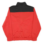 PUMA Mens Red Black & White Zip Up Jacket XL Polyester Blend Colourblock