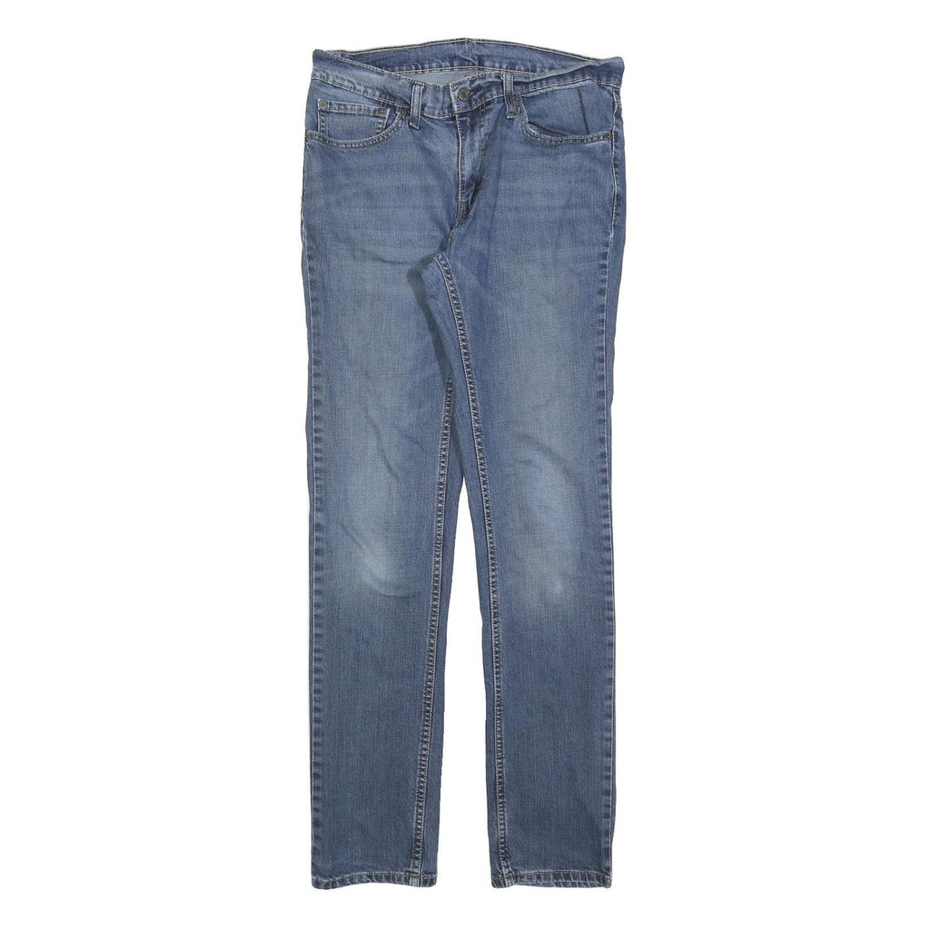 LEVI'S 511 Slim Mens Jeans Blue Slim Skinny Denim Medium W31 L34 Classic Fit