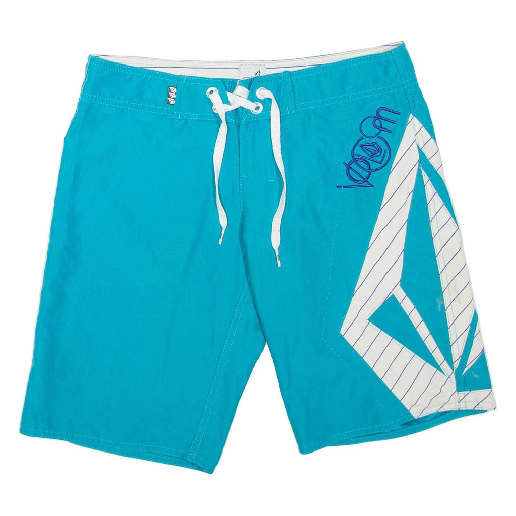 MISS MOD Mens Casual Shorts Blue S W30