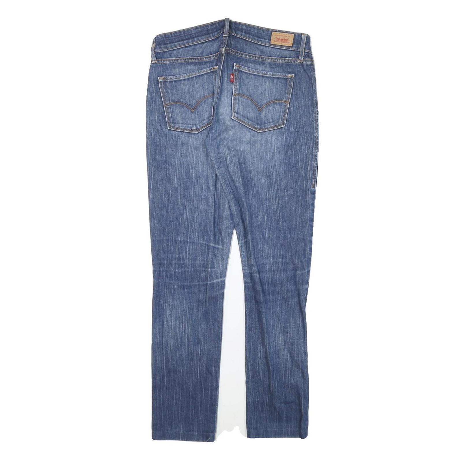LEVI'S 531 Womens Jeans Blue Slim Skinny Denim W27 L27 Cotton Blend