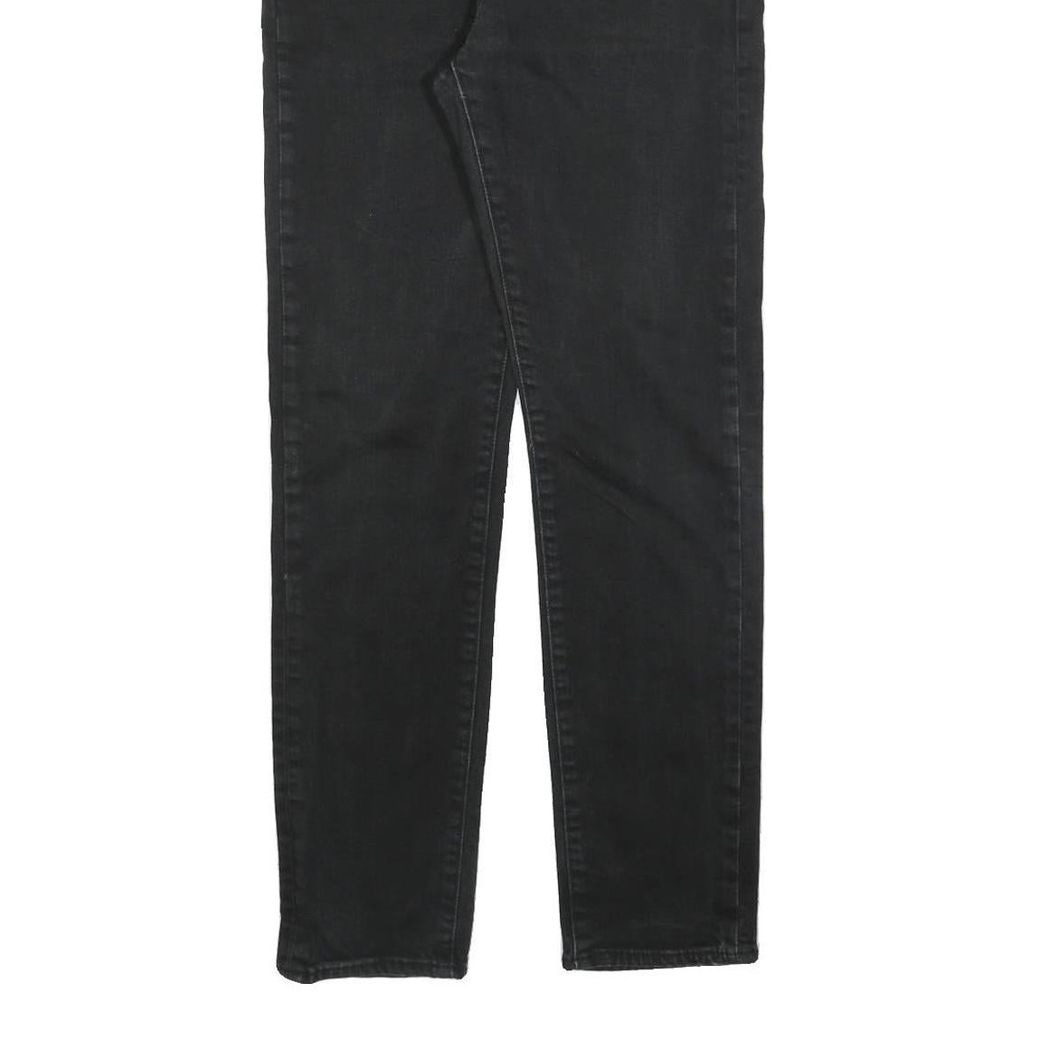 LEVI'S 510 Mens Jeans Black Slim Skinny Denim Medium W34 L29 Stretch Cotton