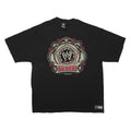 Rare WWE 2007 Mens Black Cotton Blend Graphic T-Shirt 2XL Short Sleeve Wrestling