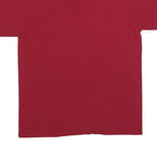 JERZEES Mens Red Lowell Graphic T-Shirt M Short Sleeve Crew Neck Collegiate
