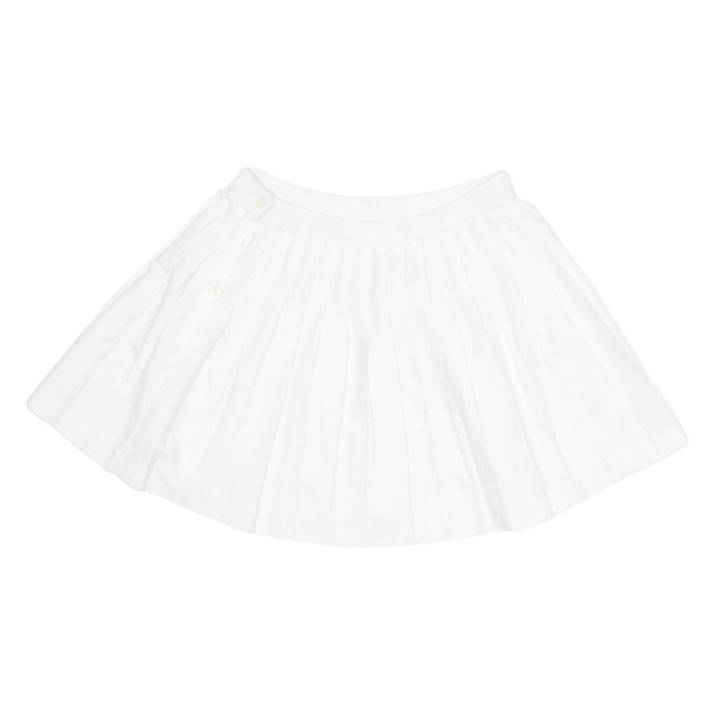 FILA Womens Pleated Skirt White Short UK 10