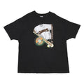 HANES Mens Black San Francisco Giants Graphic T-Shirt XL Short Sleeve Crew Neck