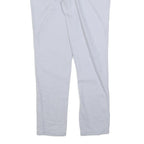 GAP Womens Cotton Blend Light Blue Slim Straight Trousers W30 L30 Casual Chic