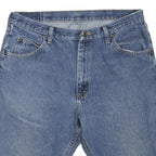 WRANGLER Mens Blue Denim Casual Shorts L W36 Classic Fit Cotton Blend