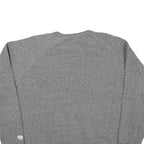 CHAMPION Womens Grey Crew Neck L Sweatshirt Cotton Blend Casual Pullover