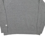 CHAMPION Womens Grey Crew Neck L Sweatshirt Cotton Blend Casual Pullover