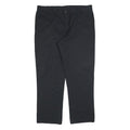 DICKIES Mens Black Cotton Blend Regular Fit Straight Leg Trousers W40 L32