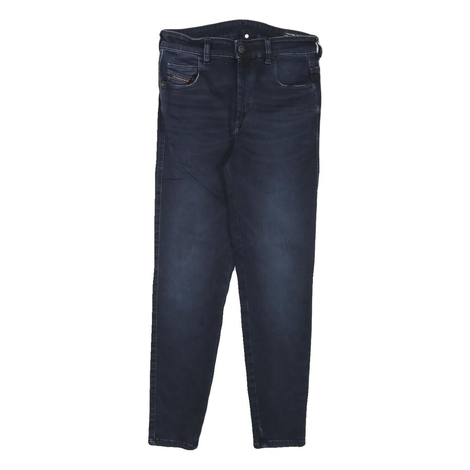 DIESEL Womens Slim Blue Denim Jeans W27 L26 Stretch Zip Classic Fit Skinny