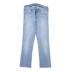 MELTIN POT Womens Jeans Blue Slim Straight Denim Light W26 L24 Stylish Design