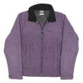 JACK WOLFSKIN Womens Purple Softshell Jacket M Polyester Blend Zip Outdoor Wear