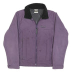 JACK WOLFSKIN Womens Purple Softshell Jacket M Polyester Blend Zip Outdoor Wear