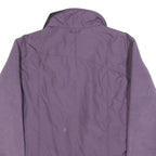JACK WOLFSKIN Womens Purple Softshell Jacket M Polyester Blend Zip Outdoor Wear