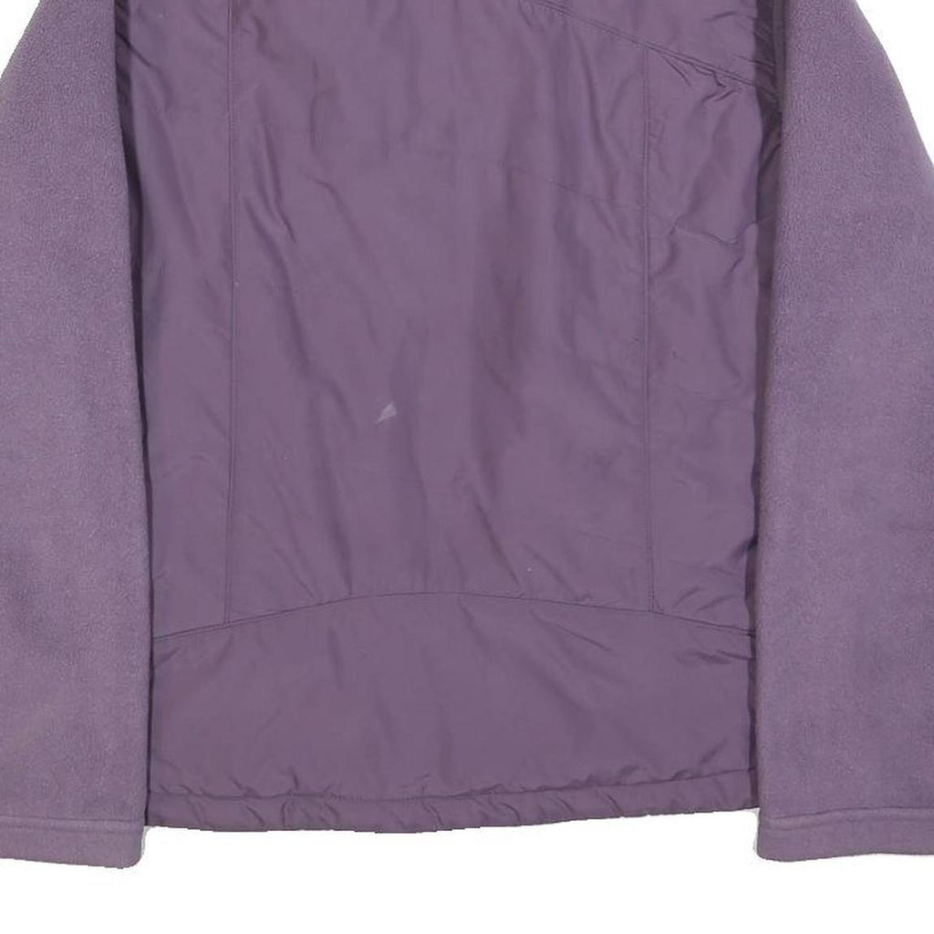 JACK WOLFSKIN Womens Purple Softshell Jacket M Polyester Blend Zip Outdoor Wear