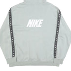 NIKE Womens Grey Hoodie M Logo Print Pullover Hooded Sweatshirt