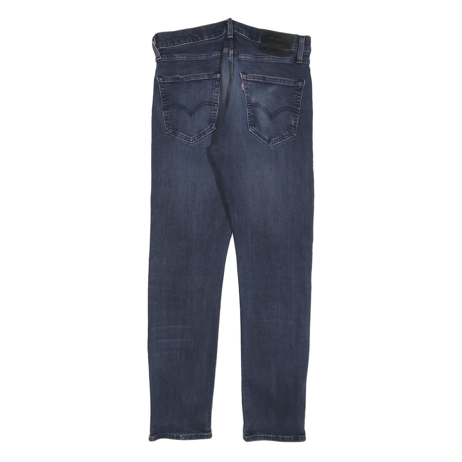 LEVI'S 502 Mens Slim Blue Denim Medium W32 L29 Jeans Zip Classic Fit