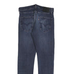 LEVI'S 502 Mens Slim Blue Denim Medium W32 L29 Jeans Zip Classic Fit
