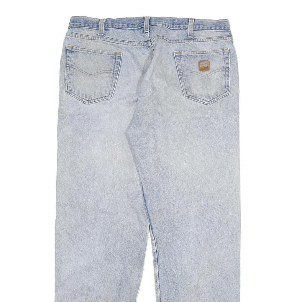 CARHARTT Mens Relaxed Blue Denim Jeans W38 L33 Casual Workwear Durable Zip Fly