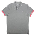 NIKE Mens Grey Polo Shirt XL Cotton Short Sleeve Plain Casual Sportswear