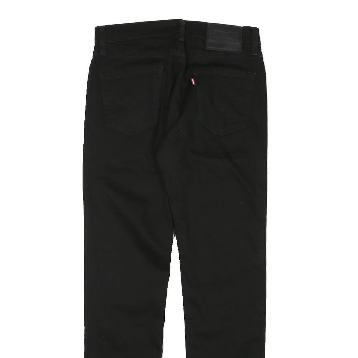 LEVI'S 511 Mens Jeans Black Slim Skinny Denim W29 L32 Zip Cotton Blend