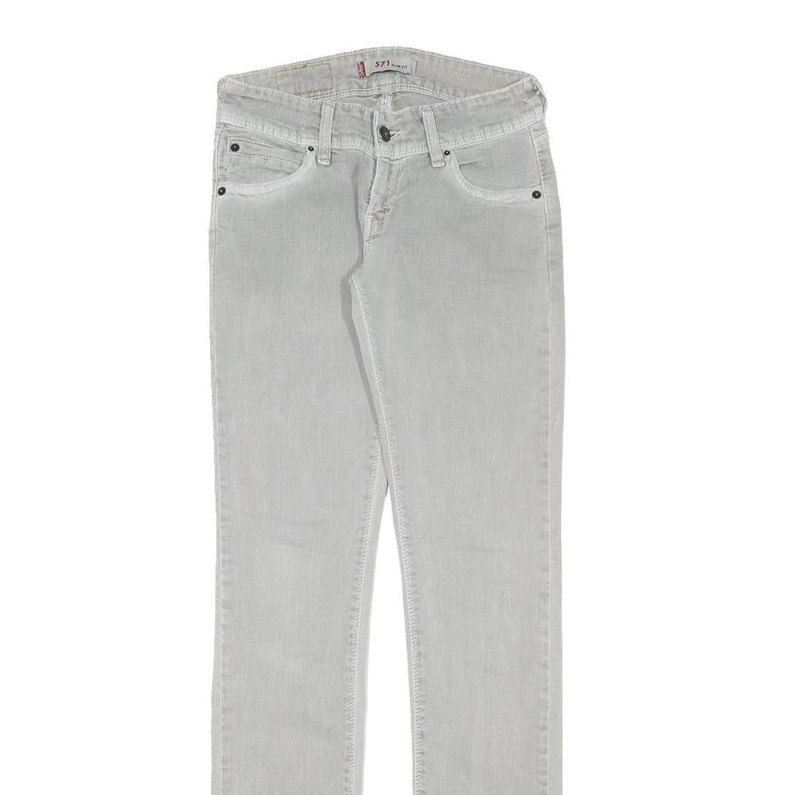 LEVI'S Womens Slim Light Blue Denim Skinny Jeans W26 L33 Stylish Comfortable