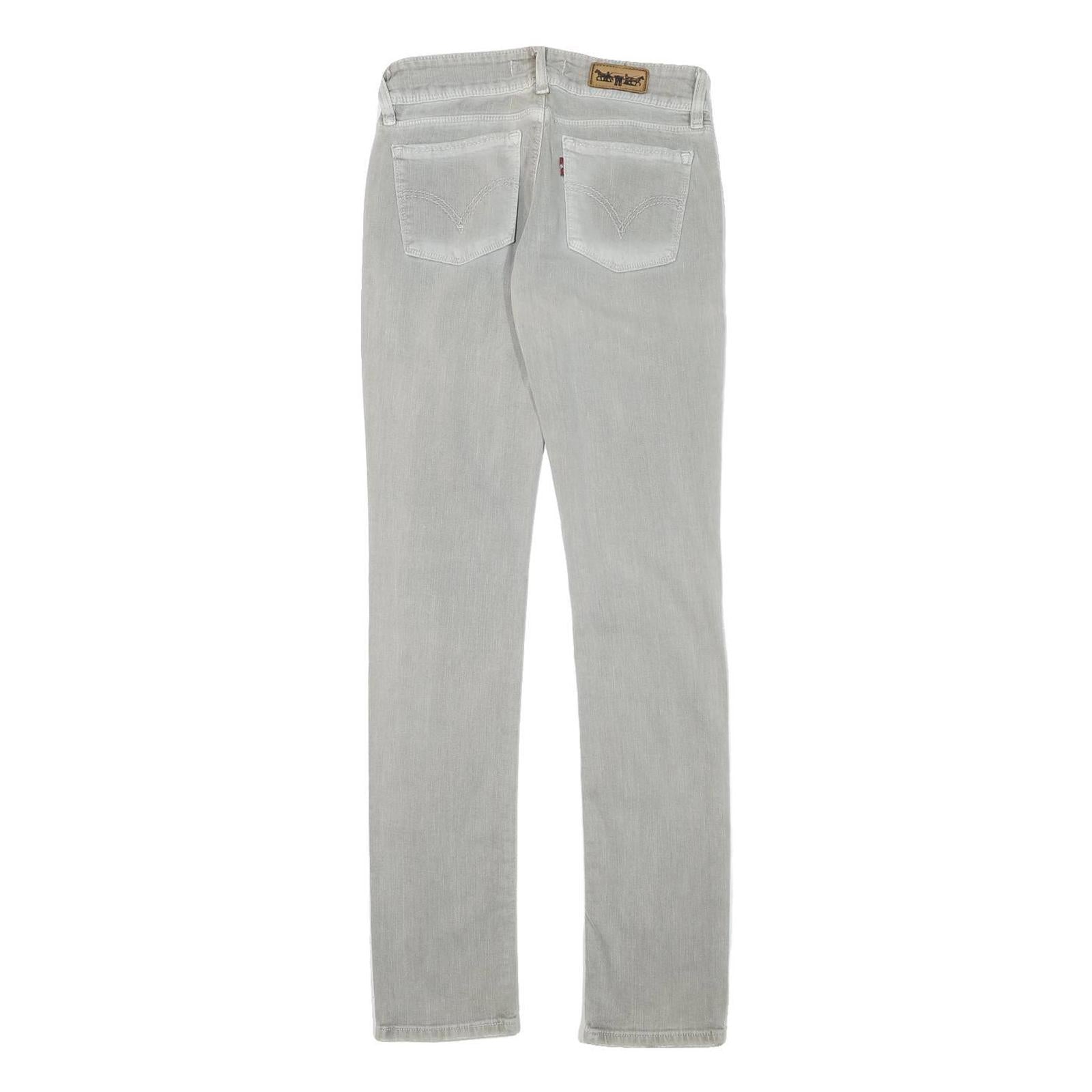 LEVI'S Womens Slim Light Blue Denim Skinny Jeans W26 L33 Stylish Comfortable