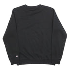 CHAMPION Boys Black Crew Neck 13-14Y Cotton Sweatshirt