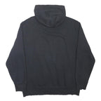 NIKE Mens Black Full Zip Hoodie XL Cotton Blend Casual Sportswear Sweatshirt