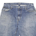 U.S. POLO ASSN Mens Denim Blue Casual Shorts 2XL W36 Cotton Blend