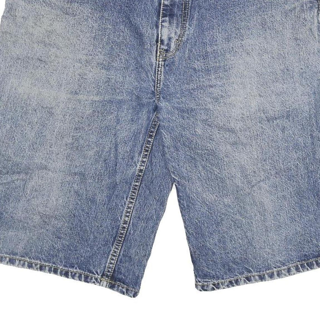 U.S. POLO ASSN Mens Denim Blue Casual Shorts 2XL W36 Cotton Blend