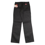 DICKIES Workwear Womens Twill Trousers Black Regular Straight W30 L34