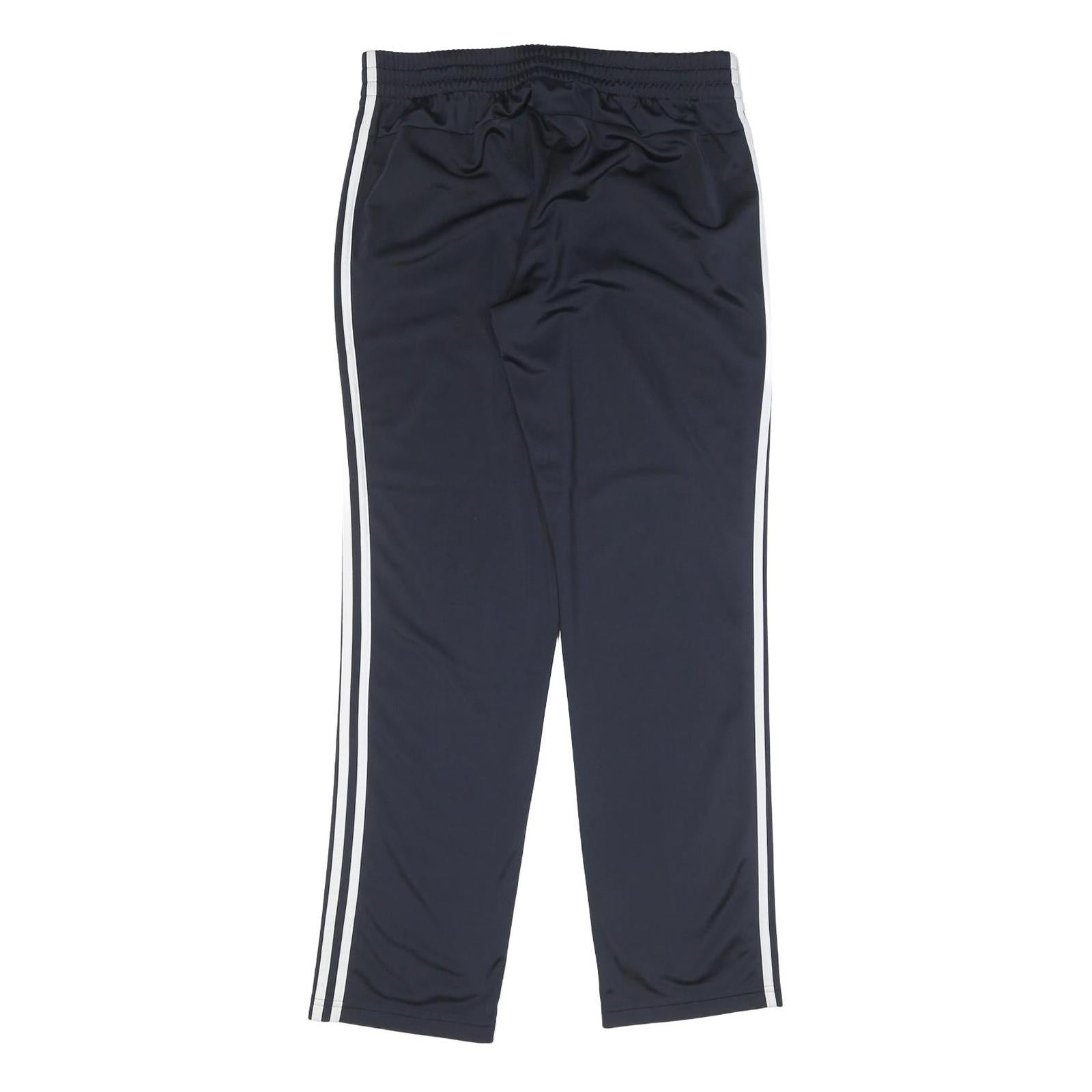 ADIDAS Womens Joggers Black & White Slim Tapered L W32 L32 Performance Track