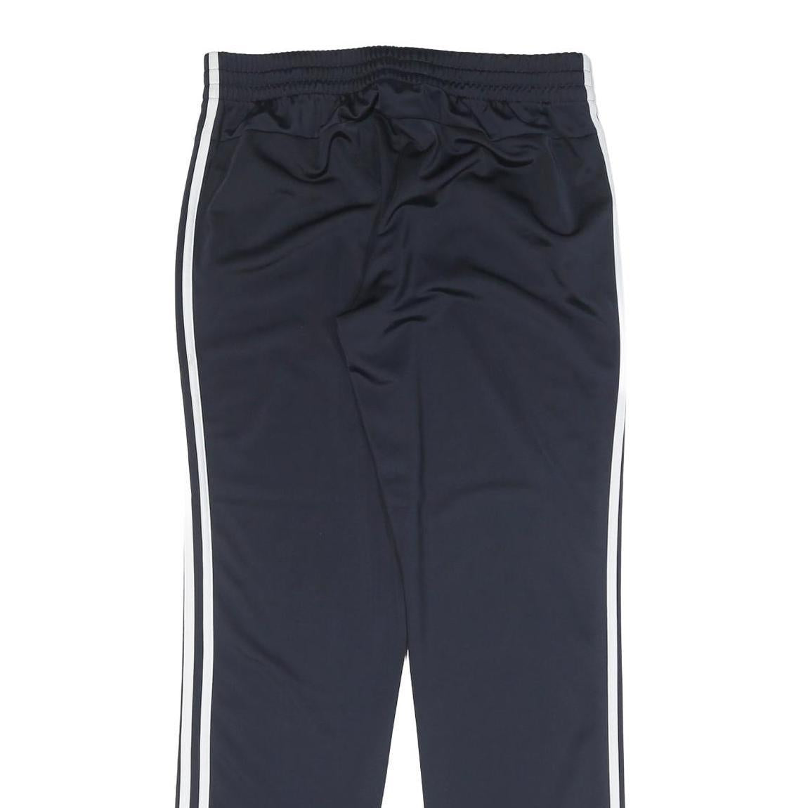 ADIDAS Womens Joggers Black & White Slim Tapered L W32 L32 Performance Track