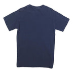 GILDAN Mens Navy Blue Miami Beach Florida Graphic T-Shirt S Short Sleeve Crew