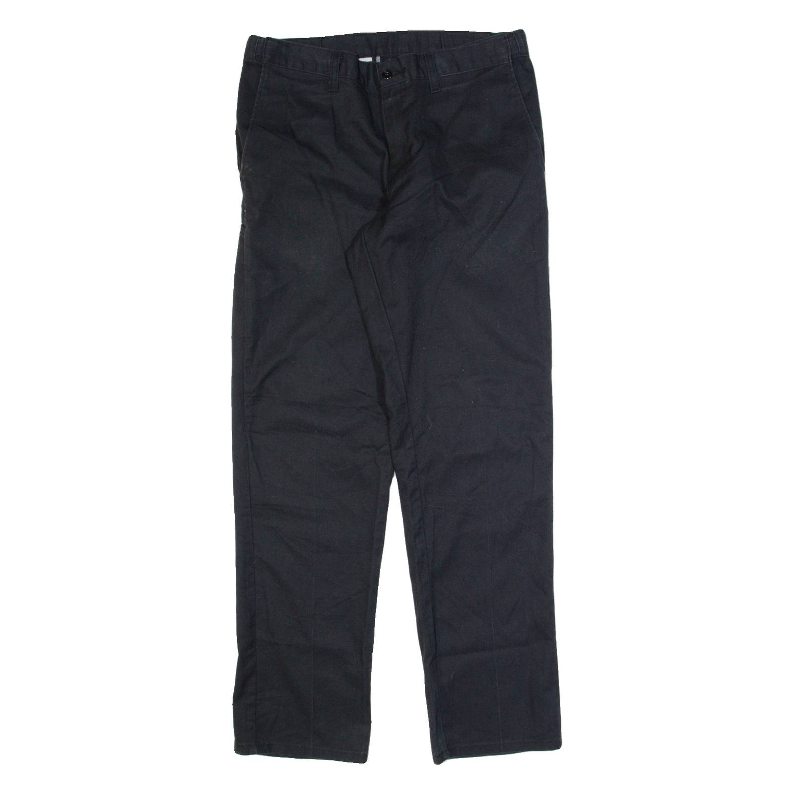 DICKIES Workwear Mens Trousers Blue Regular Straight W32 L32