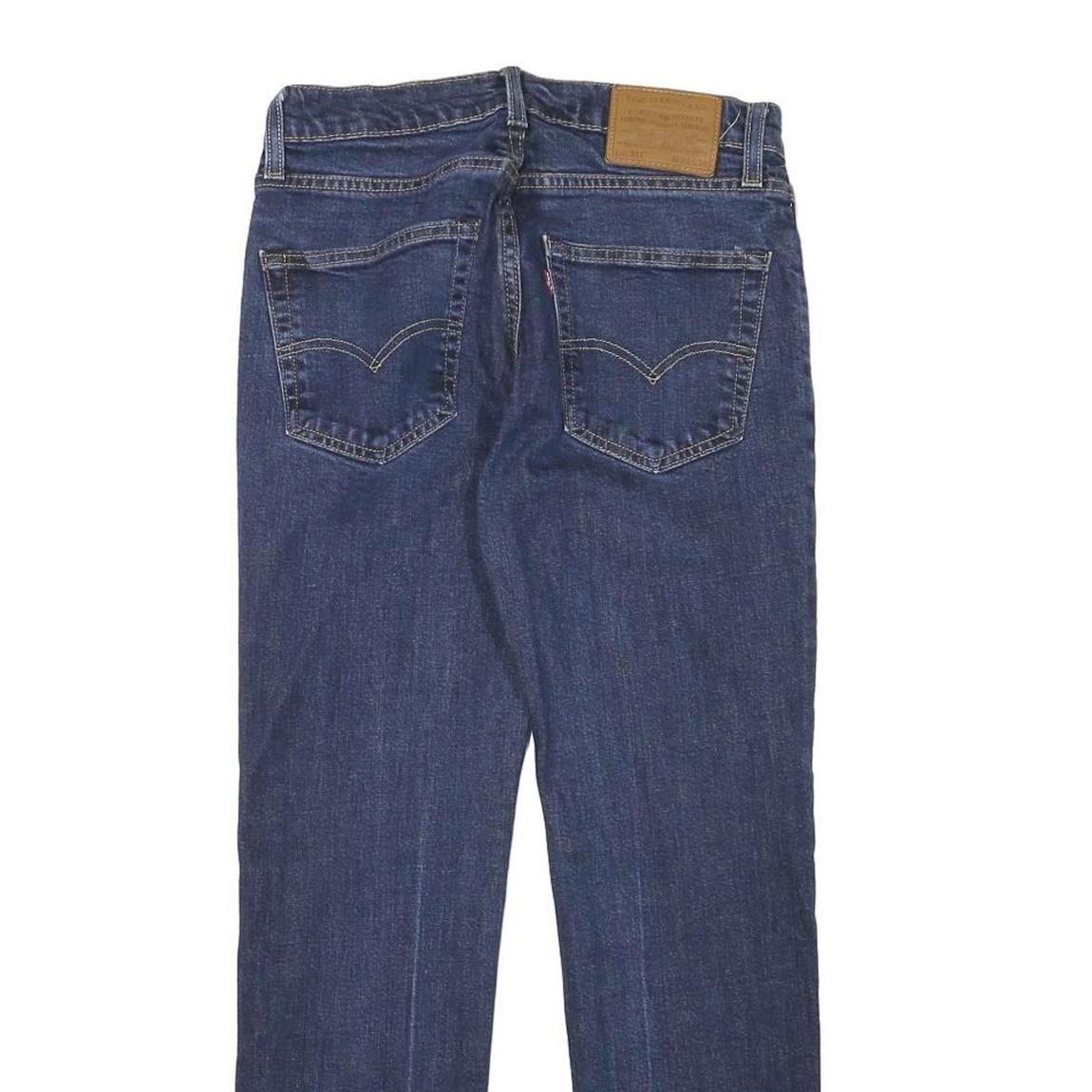 LEVI'S 511 Mens Jeans Blue Slim Skinny Denim Medium W28 L28 Zip Closure