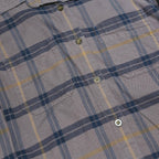 CARHARTT Womens Purple & Blue Checked Cotton Blend Shirt S Casual Workwear