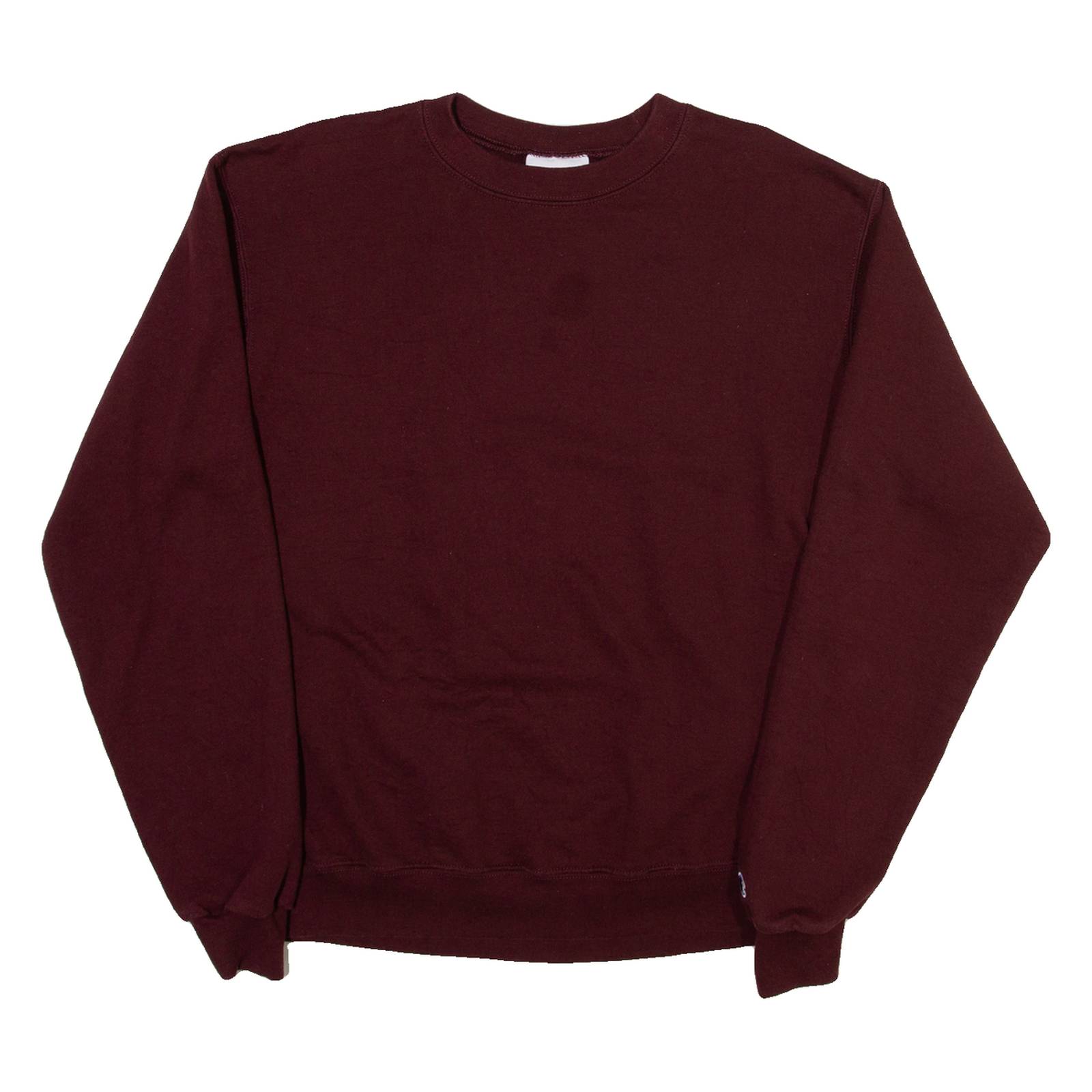 CHAMPION Mens Sweatshirt Maroon Crew Neck M