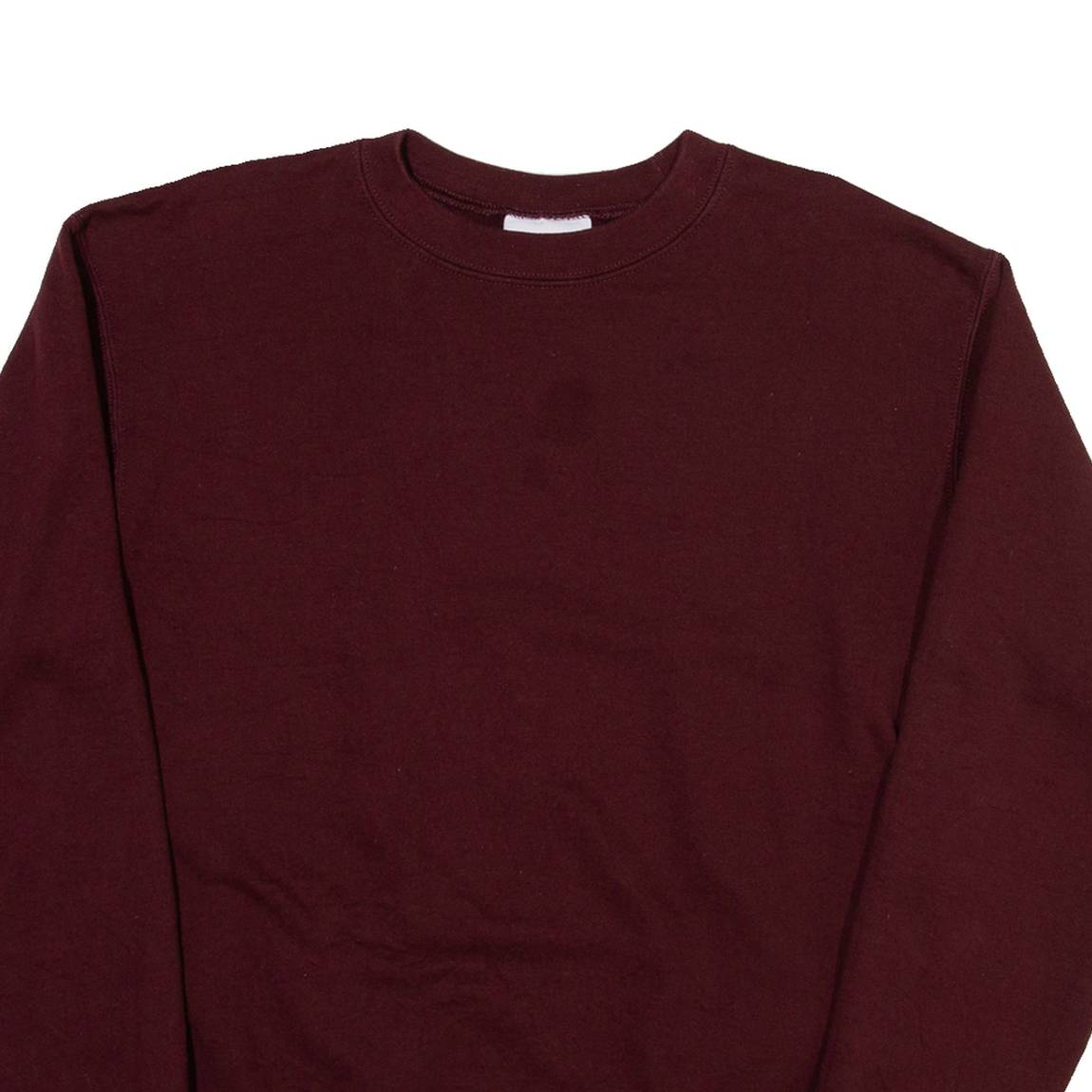 CHAMPION Mens Sweatshirt Maroon Crew Neck M